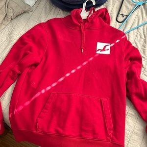 Large hollister hoodie